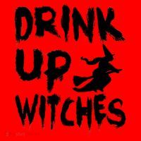 Drink Up Witches Santa Hat thumb 1