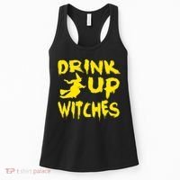 Drink Up Witches Funny Halloween Women's Tank Top thumb 0