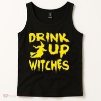 Drink Up Witches Funny Halloween Tank Top thumb 2