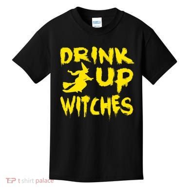Drink Up Witches Funny Halloween Kids T-Shirt