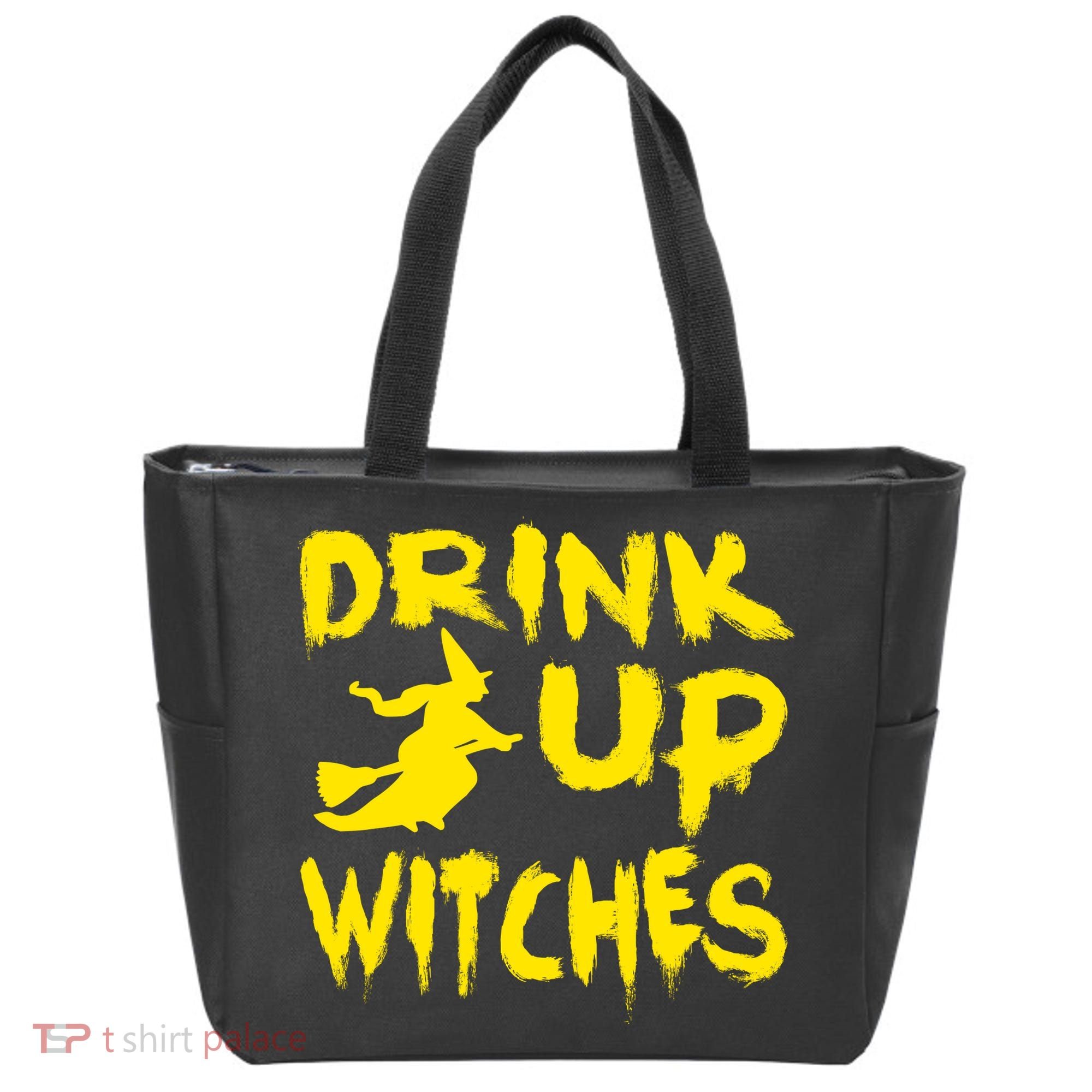 Drink Up Witches Funny Halloween Tote Bag