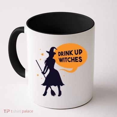 Drink Up Witches Funny Witch Coffee Mug