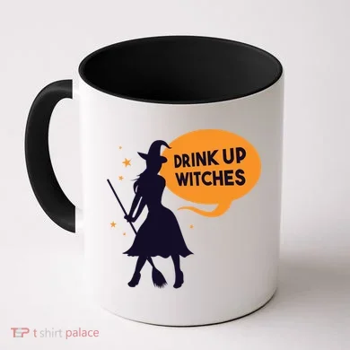 Drink Up Witches Funny Witch Coffee Mug