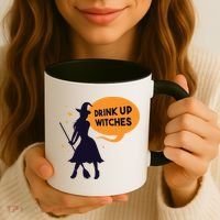 Drink Up Witches Funny Witch Coffee Mug thumb 3