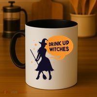 Drink Up Witches Funny Witch Coffee Mug thumb 4