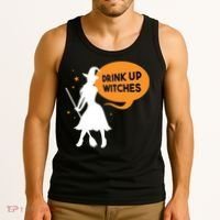 Drink Up Witches Funny Witch Tank Top thumb 3