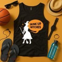 Drink Up Witches Funny Witch Tank Top thumb 4