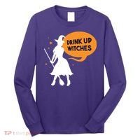 Drink Up Witches Funny Witch Long Sleeve Shirt thumb 0