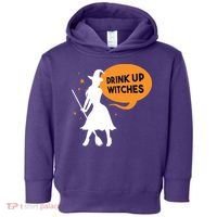 Drink Up Witches Funny Witch Toddler Hoodie thumb 0