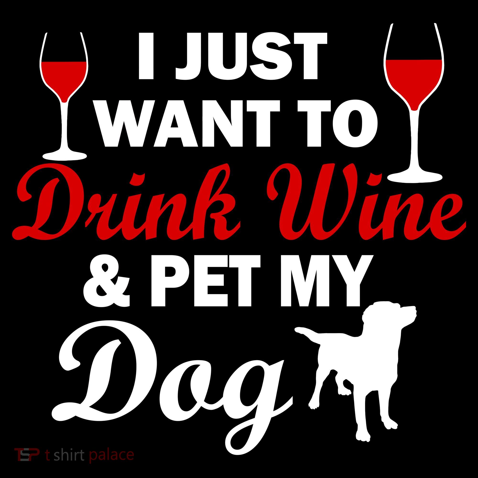 Drink Wine & Pet My Dog Visor