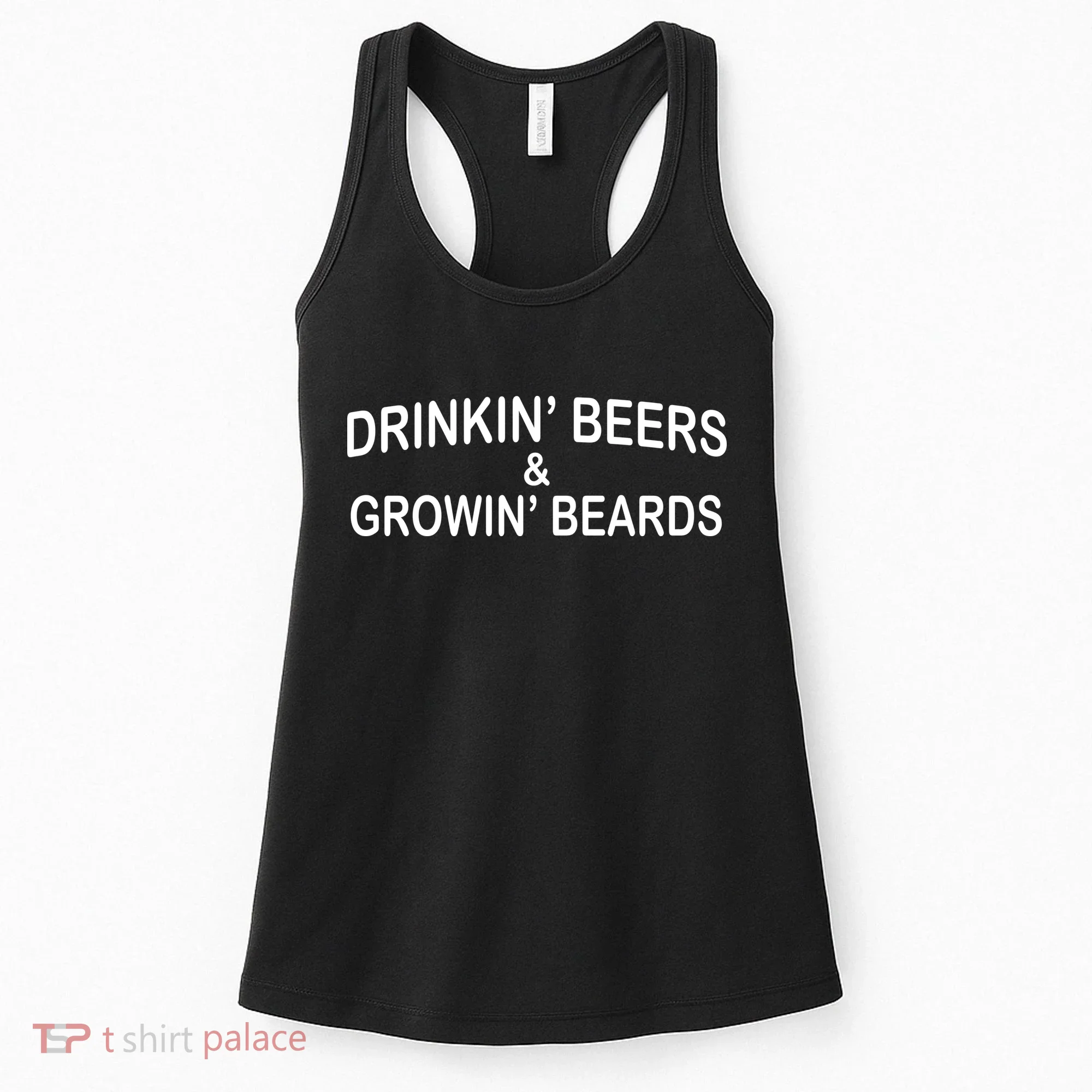Drinkin' Beers and Grownin' Beards Women's Tank Top
