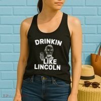Drinkin Like Lincoln Women's Tank Top thumb 2