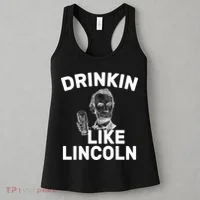 Drinkin Like Lincoln Women's Tank Top thumb 3