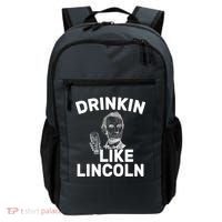 Drinkin Like Lincoln Backpack thumb 0