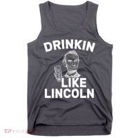 Drinkin Like Lincoln Tank Top thumb 0