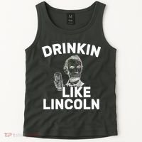Drinkin Like Lincoln Tank Top thumb 2