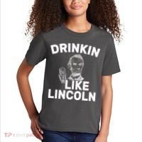 Drinkin Like Lincoln Kids T-Shirt thumb 2