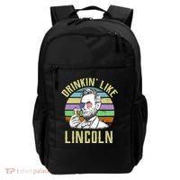 Drinkin' Like Lincoln Retro Abraham Backpack thumb 0