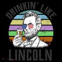 Drinkin' Like Lincoln Retro Abraham Coffee Mug thumb 5