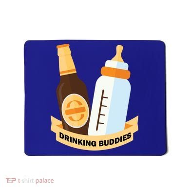Drinking Buddies Mousepad