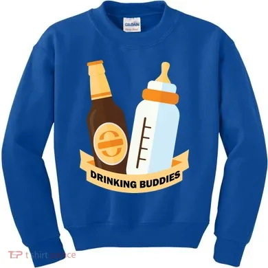 Drinking Buddies Kids Sweatshirt