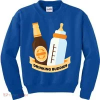 Drinking Buddies Kids Sweatshirt thumb 0