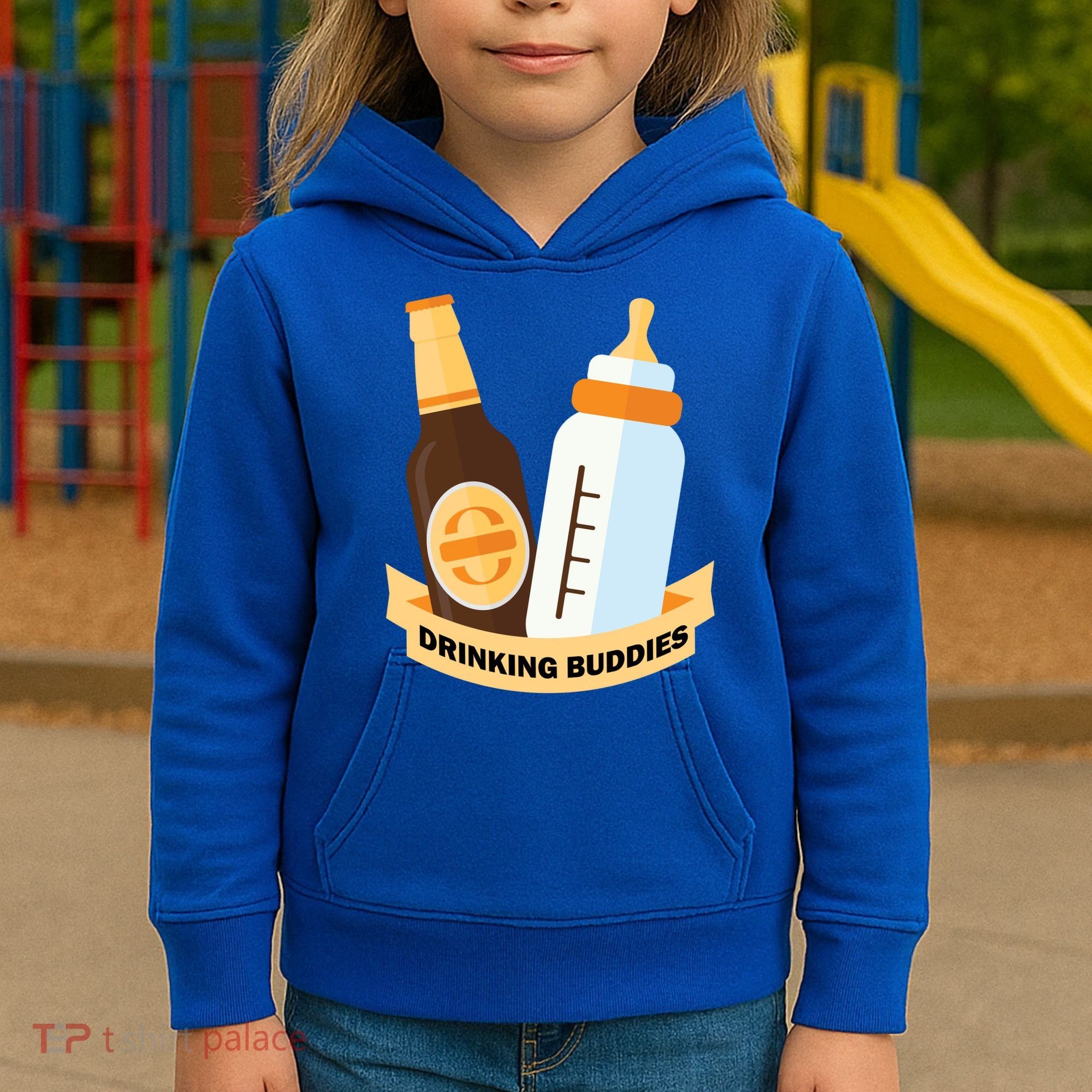 Drinking Buddies Kids Hoodie