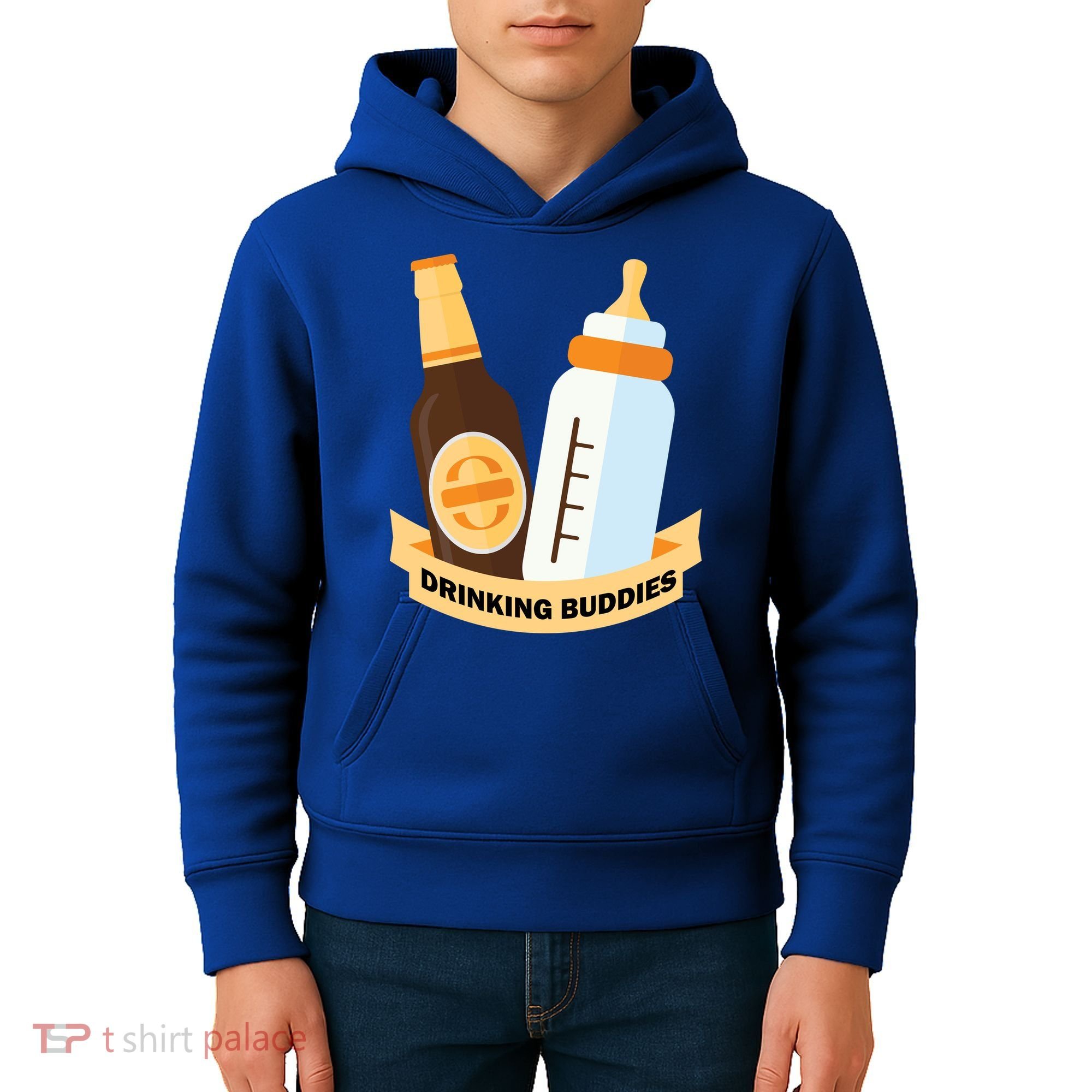 Drinking Buddies Kids Hoodie