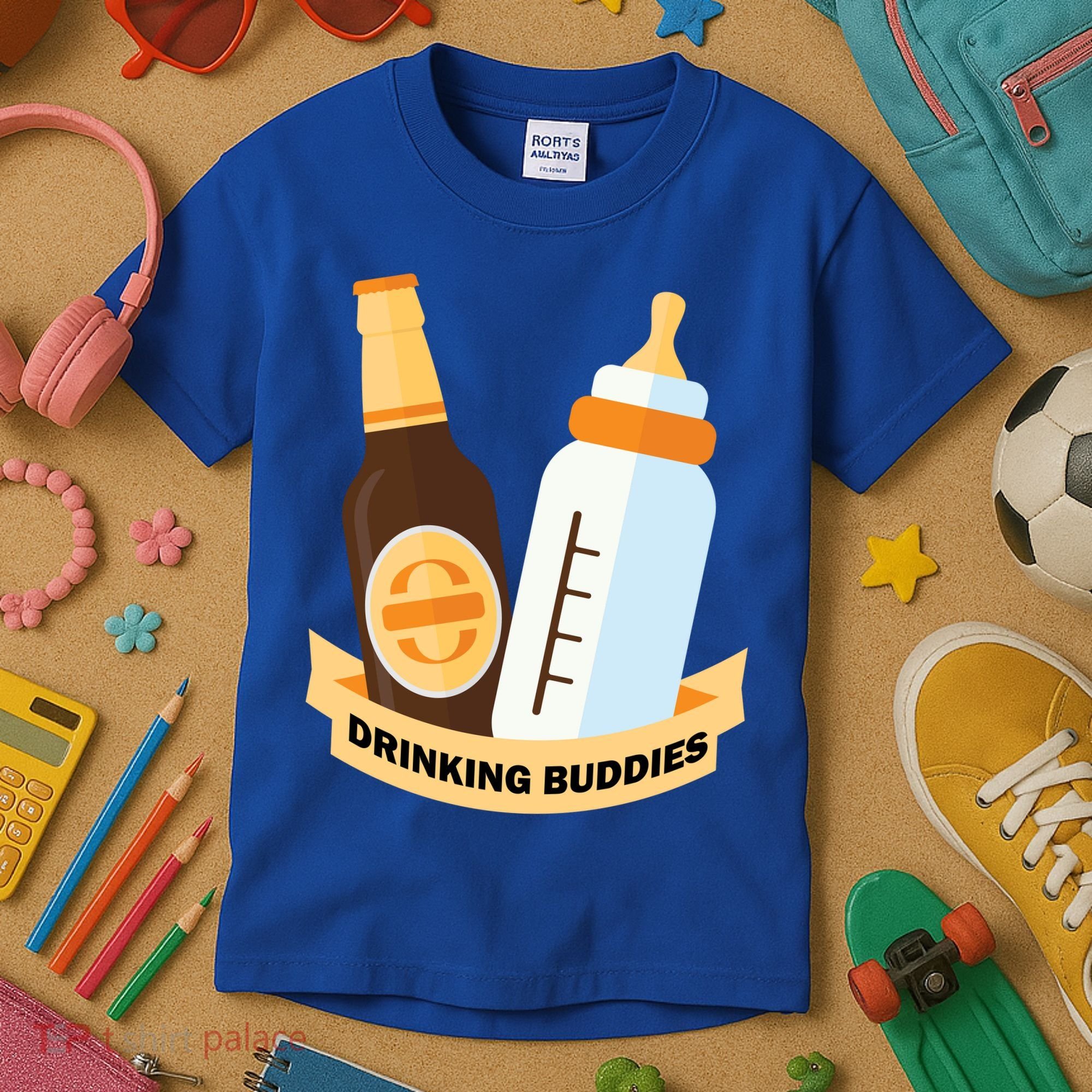 Drinking Buddies Kids T-Shirt