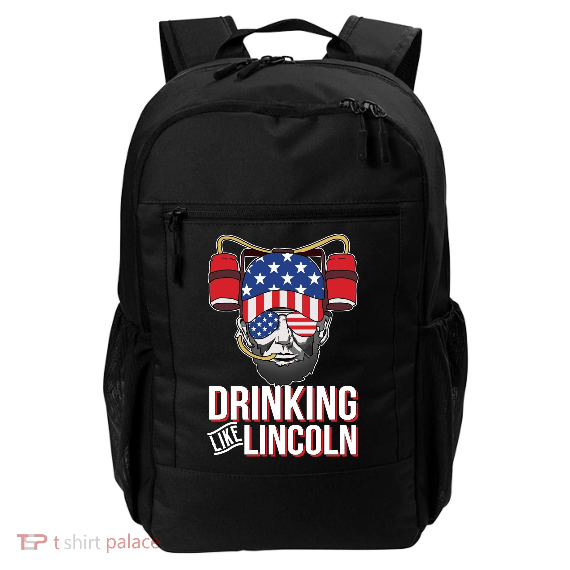 Drinking Like Lincoln Backpack