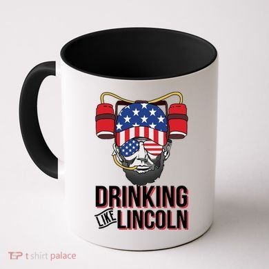 Drinking Like Lincoln Coffee Mug