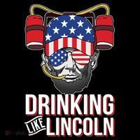 Drinking Like Lincoln Ornament thumb 1