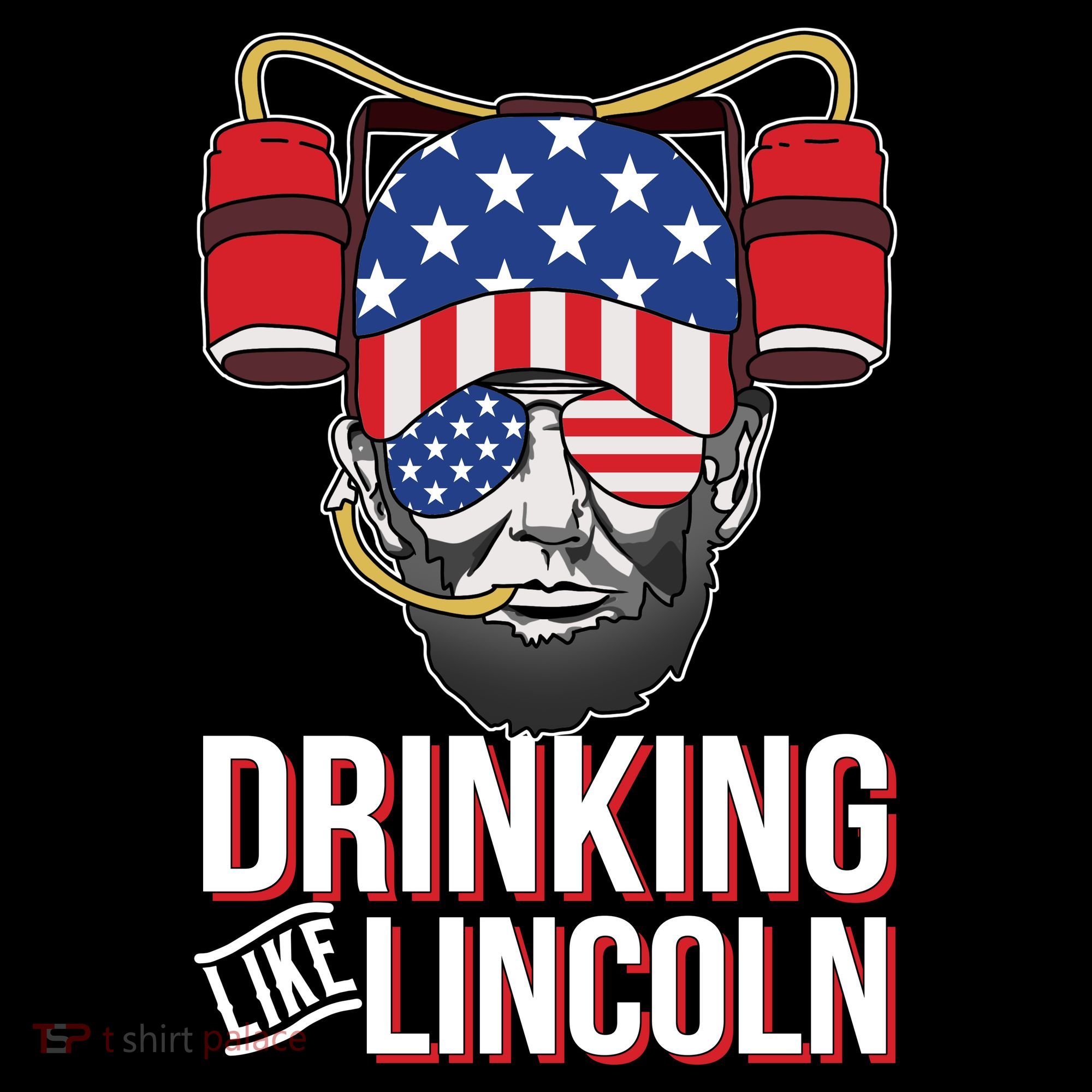 Drinking Like Lincoln Ornament