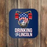 Drinking Like Lincoln Coaster thumb 0