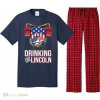 Drinking Like Lincoln Pajama Set thumb 0