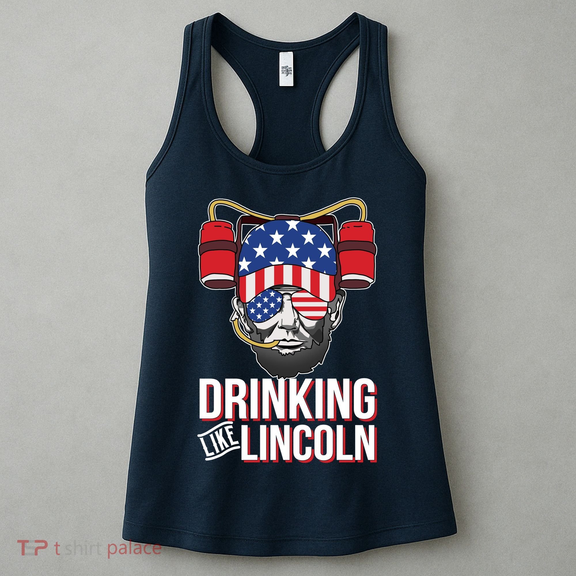 Drinking Like Lincoln Women's Tank Top