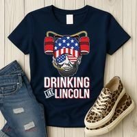 Drinking Like Lincoln Women's T-Shirt thumb 3