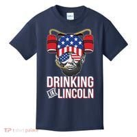 Drinking Like Lincoln Kids T-Shirt thumb 0