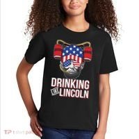 Drinking Like Lincoln Kids T-Shirt thumb 2