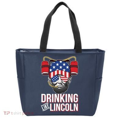 Drinking Like Lincoln Tote Bag