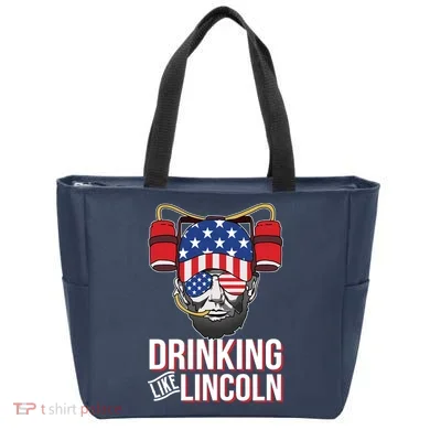 Drinking Like Lincoln Tote Bag