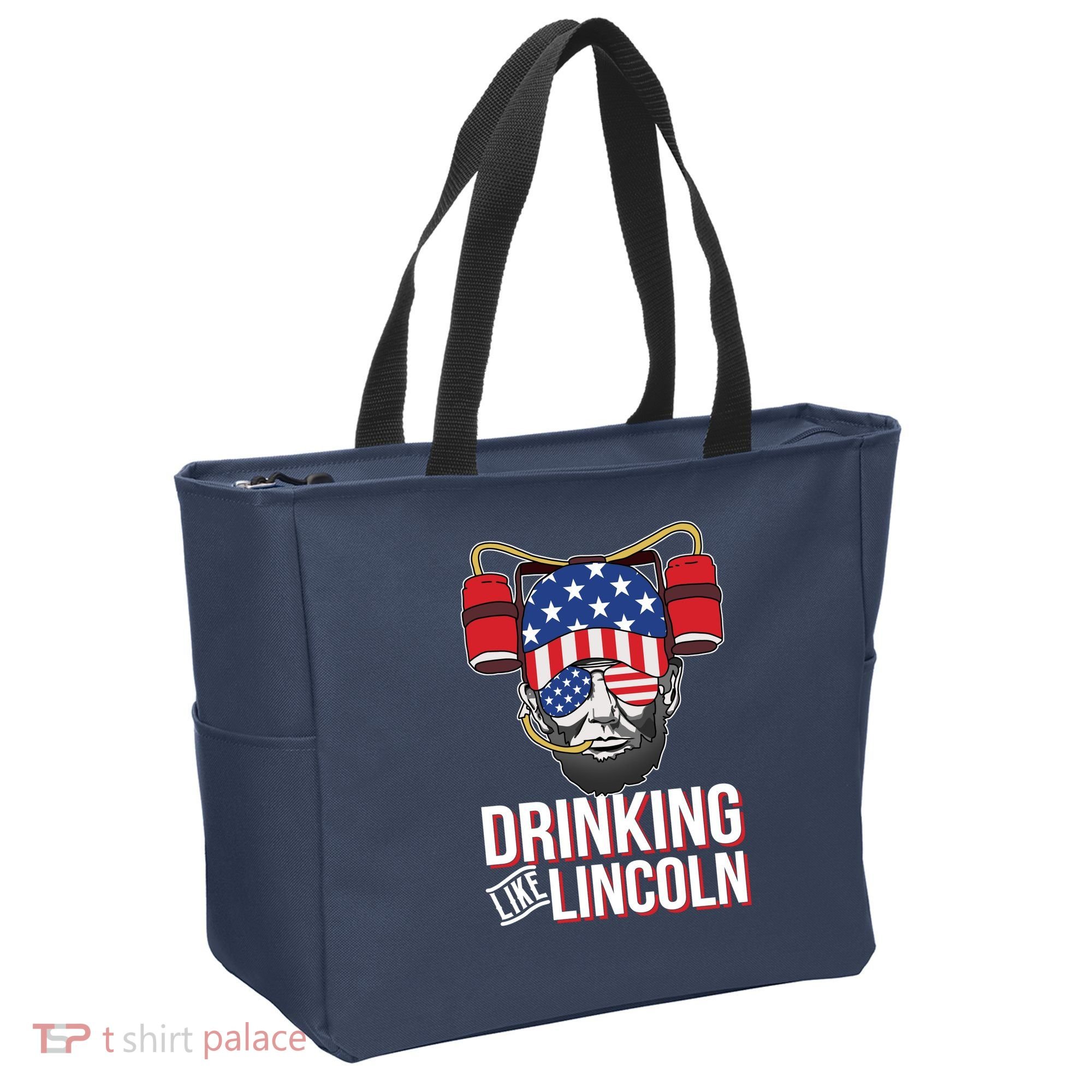 Drinking Like Lincoln Tote Bag