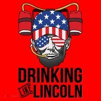 Drinking Like Lincoln Santa Hat thumb 1