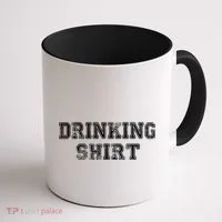 Drinking Shirt Coffee Mug thumb 1