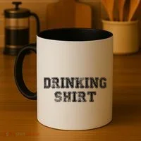Drinking Shirt Coffee Mug thumb 4
