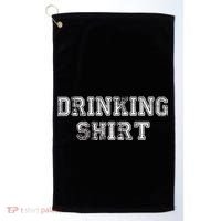 Drinking Shirt Golf Towel thumb 0