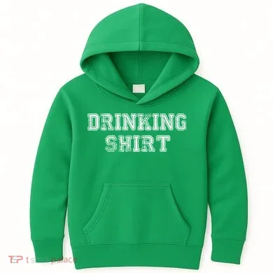 Drinking Shirt Kids Hoodie