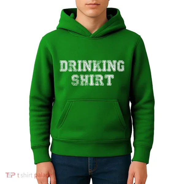 Drinking Shirt Kids Hoodie