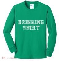 Drinking Shirt Kids Long Sleeve Shirt thumb 0