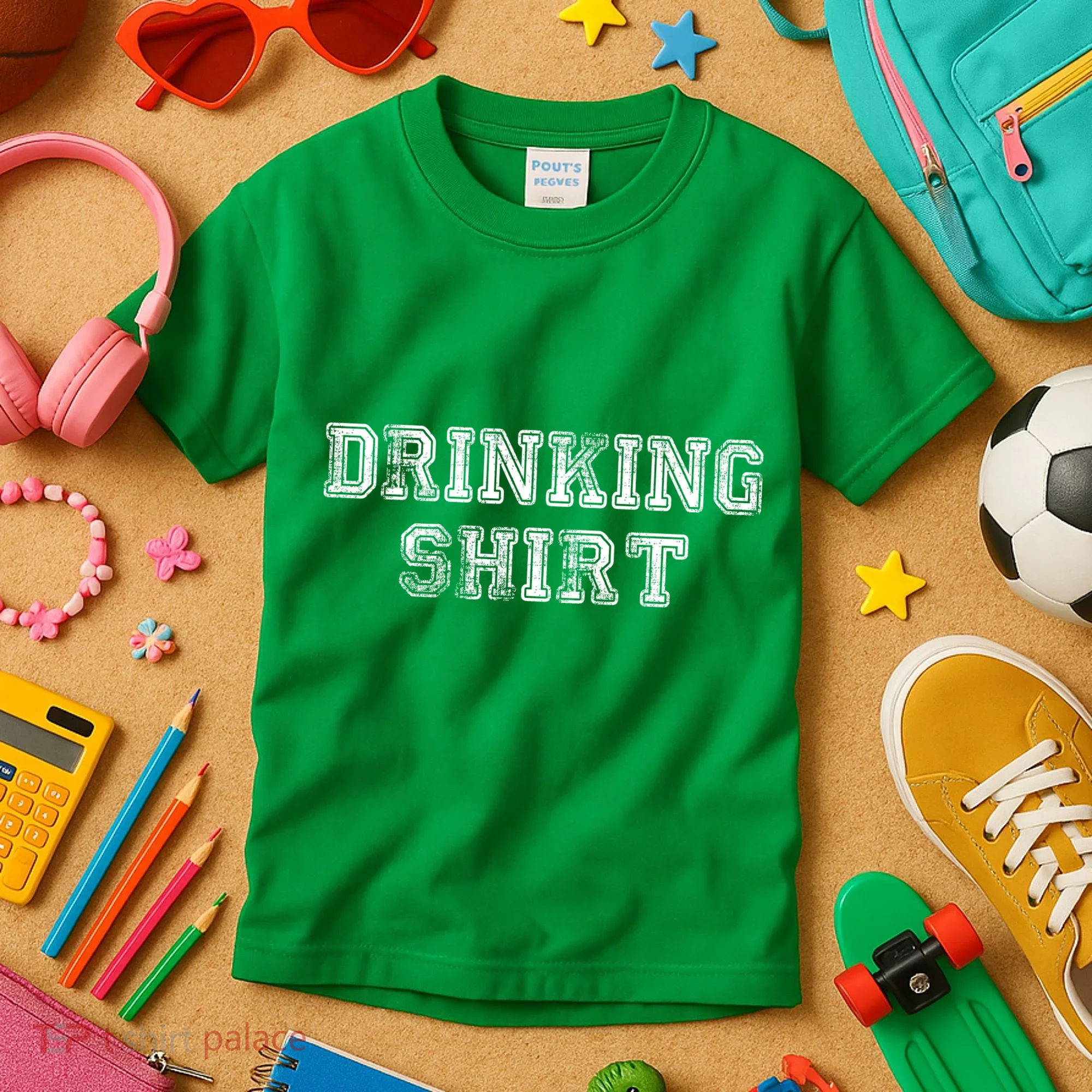 Drinking Shirt Kids T-Shirt